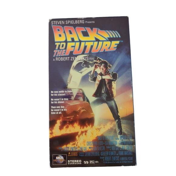 Universal Other - Back to the future VHS With Coupon Inserts